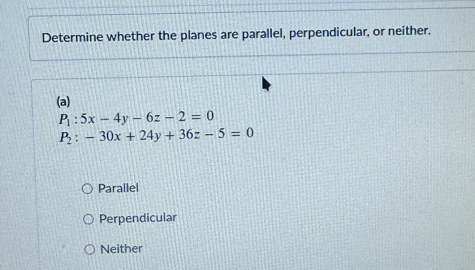 solved-determine-whether-the-planes-are-parallel-chegg