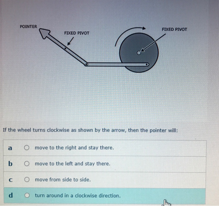 Solved BOLT ←CONNECTING ROD KWISE SCREW CLOCKWISE Assuming
