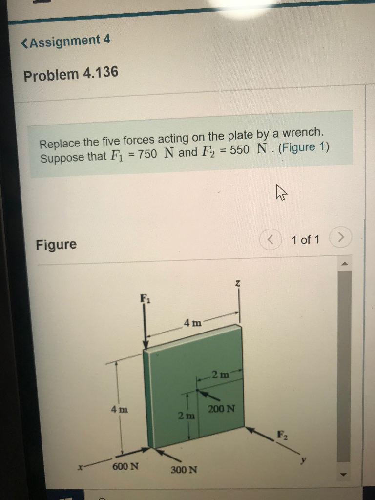 Solved 2 m 4 m 200 N 2 m 600 N 300 N PHYS 170 Jan 2020 | Chegg.com