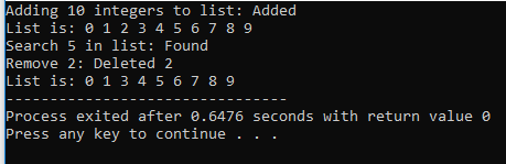 Create C Program Include Following Structure Definition Struct List Int ...