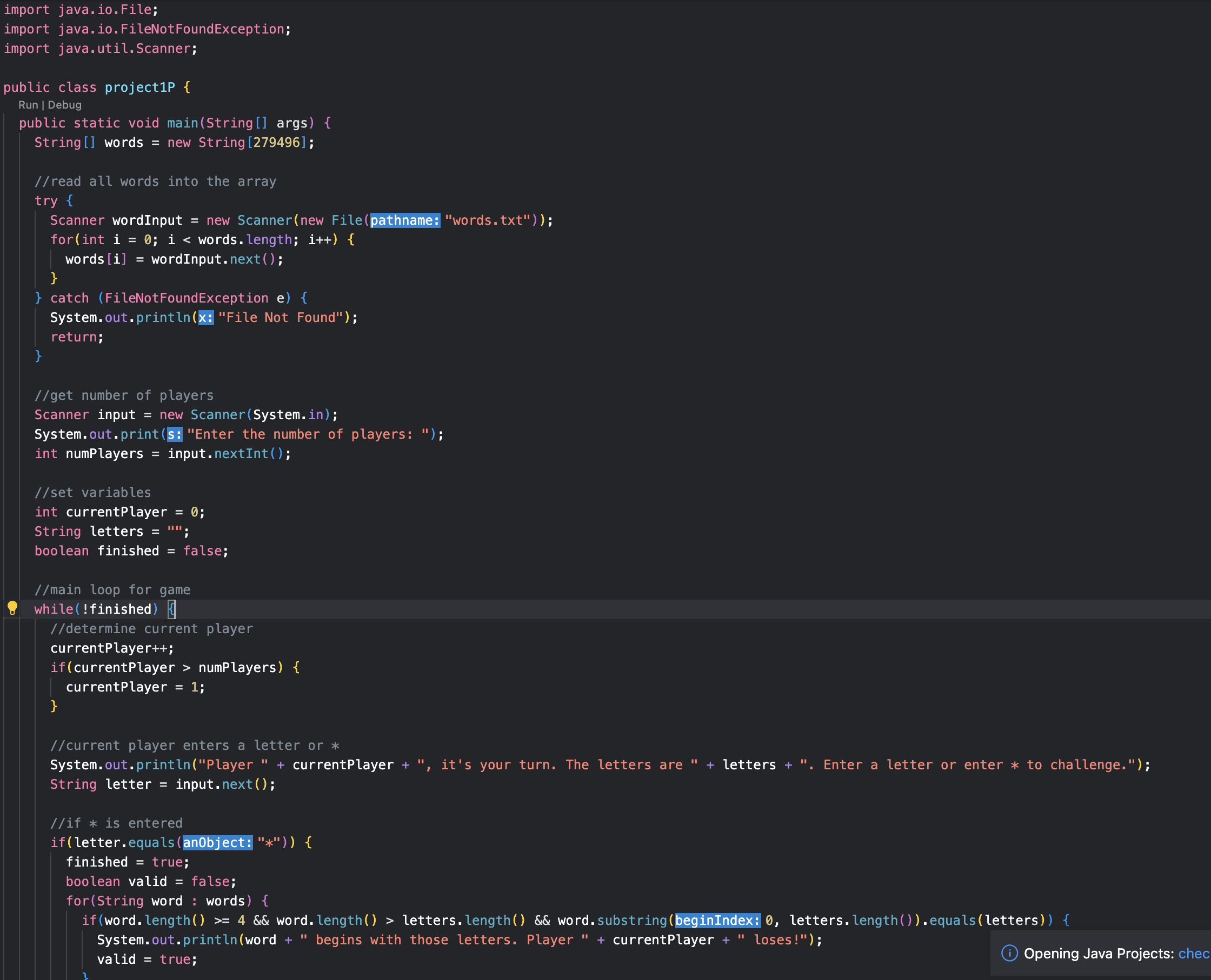 Solved In this project you will extend the first project | Chegg.com