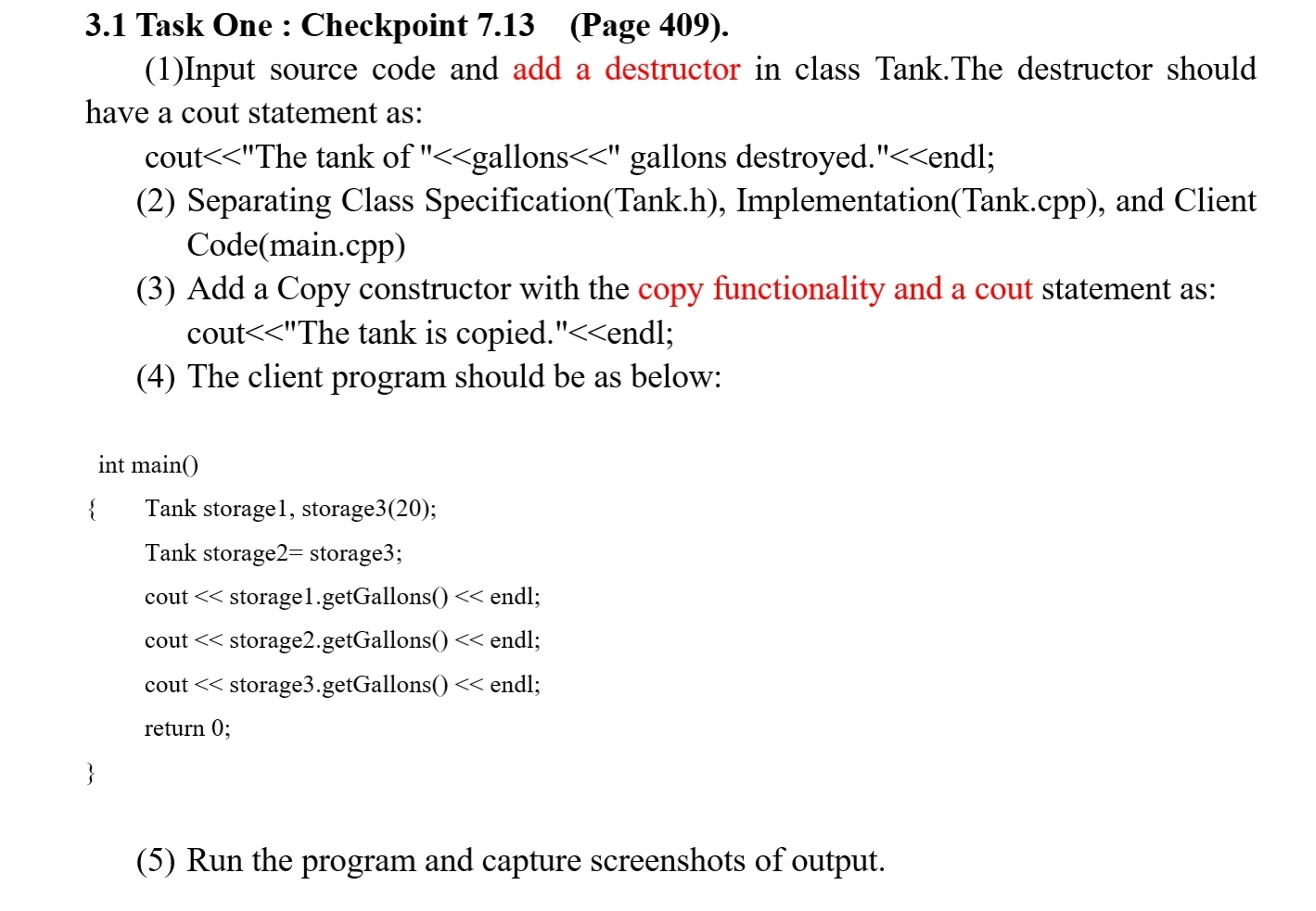 Solved 7.13 What will the following program display on the | Chegg.com