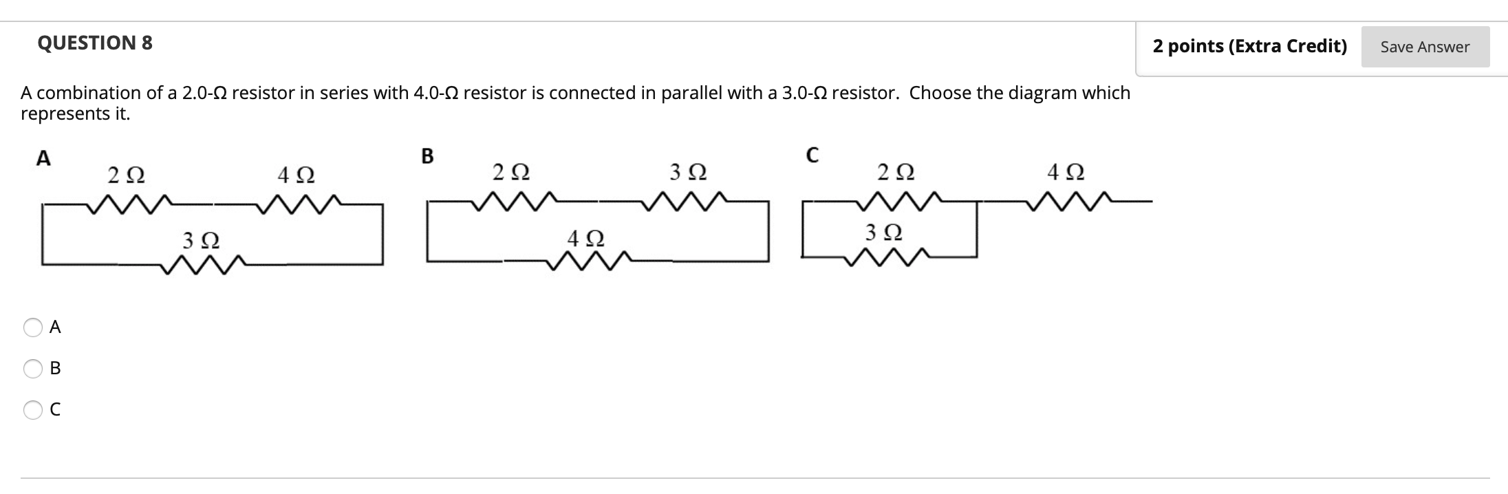 QUESTION 5 2 points (Extra Credit) Save Answer | Chegg.com
