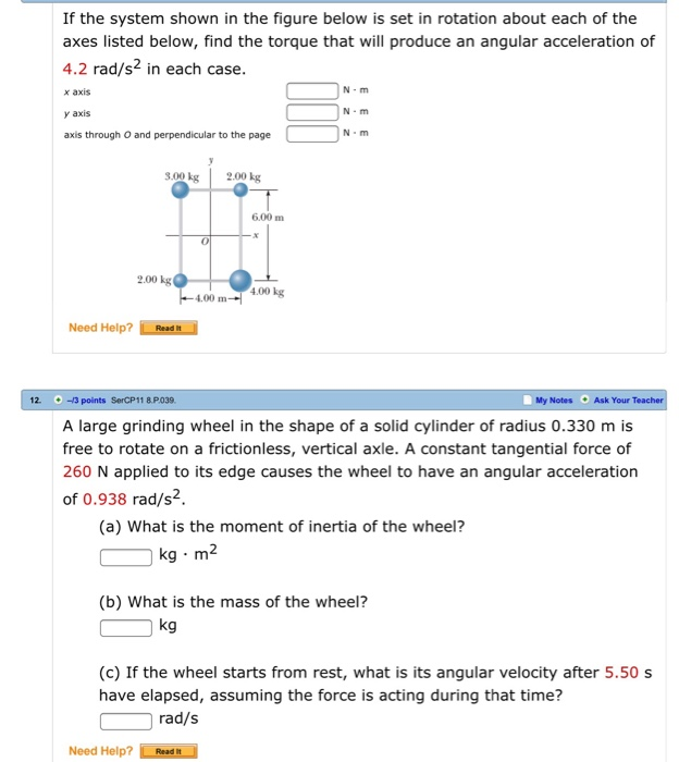 Solved If the system shown in the figure below is set in | Chegg.com