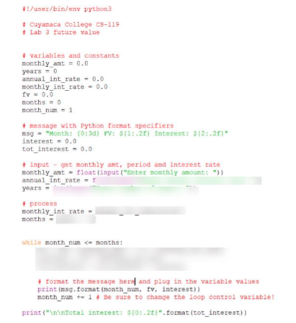 Solved Exercise 2 Create a Python application that will | Chegg.com