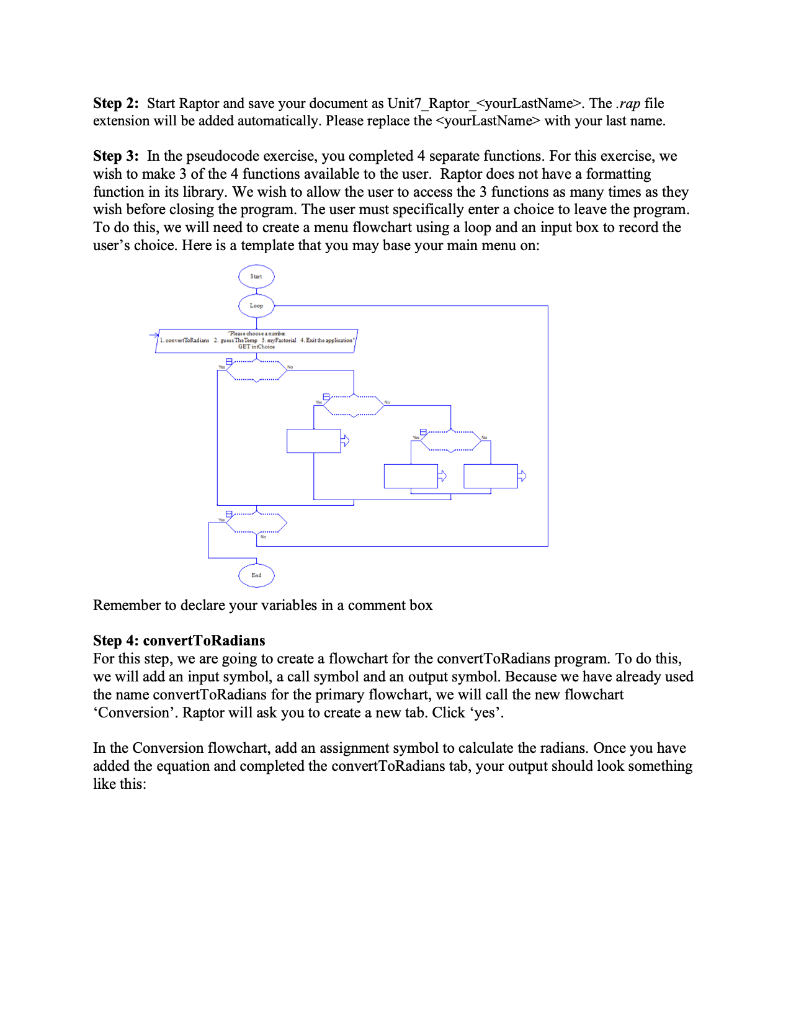 Unit 7 - Methods and Flowcharts Critical Review When | Chegg.com