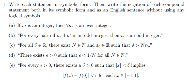 Examples Of Symbolic Form