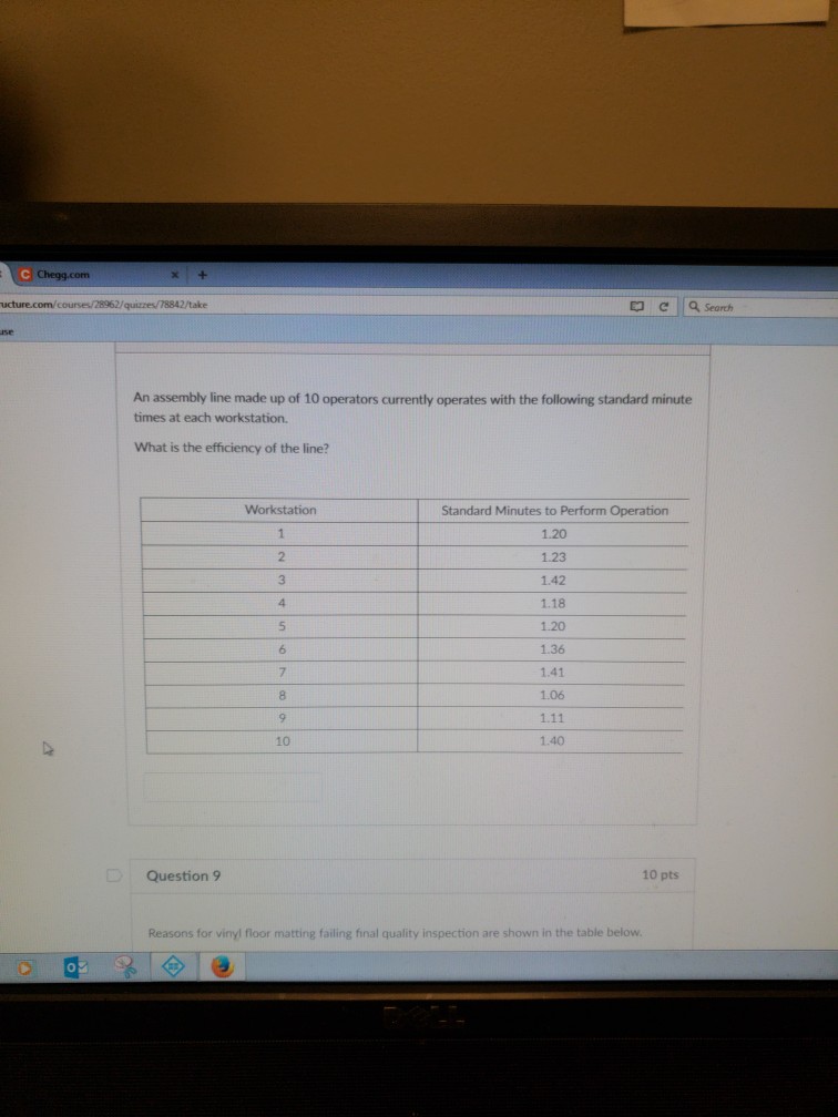 Solved D C Q Search use An assembly line made up of 10 | Chegg.com