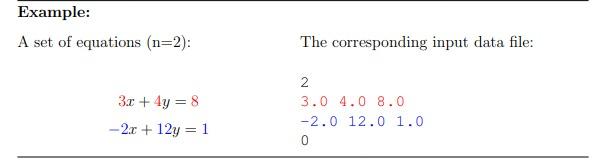Solved Write a program that can solve 2x2 and 3x3 systems of | Chegg.com