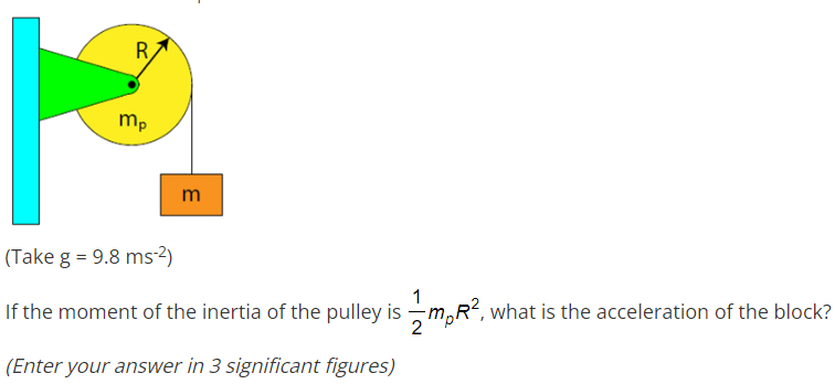 Solved A piñata of mass M=8.05 kg is attached to a rope of