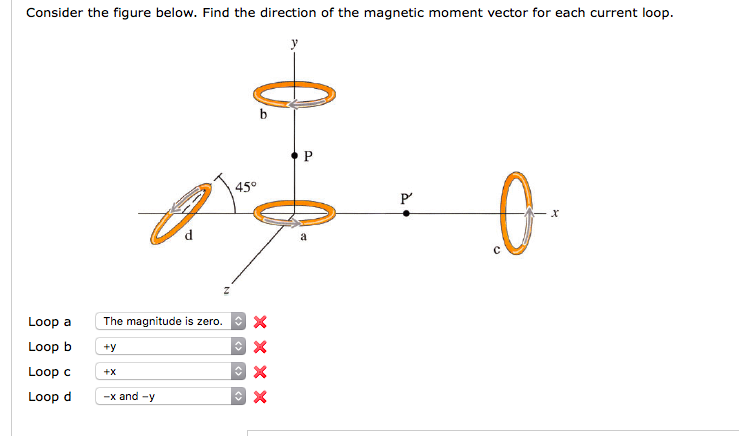 Direction Forming Loop Solved Consider the figure below. Find the direction of the | Chegg.com