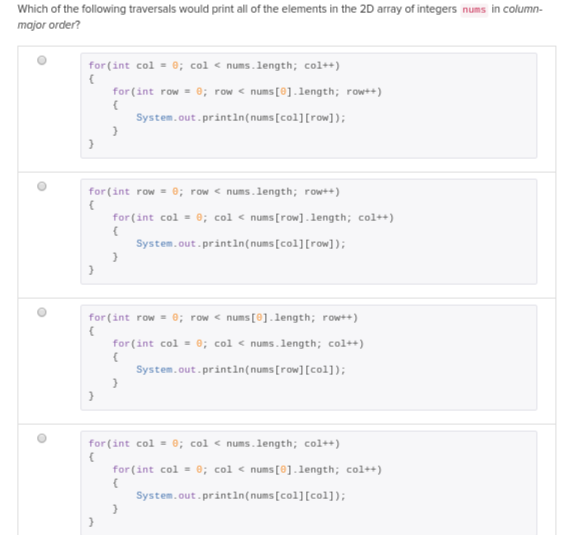 Solved Which of the following traversals would print all of | Chegg.com