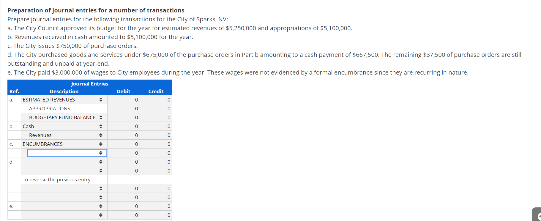 Solved Preparation Of Journal Entries For A Number Of | Chegg.com