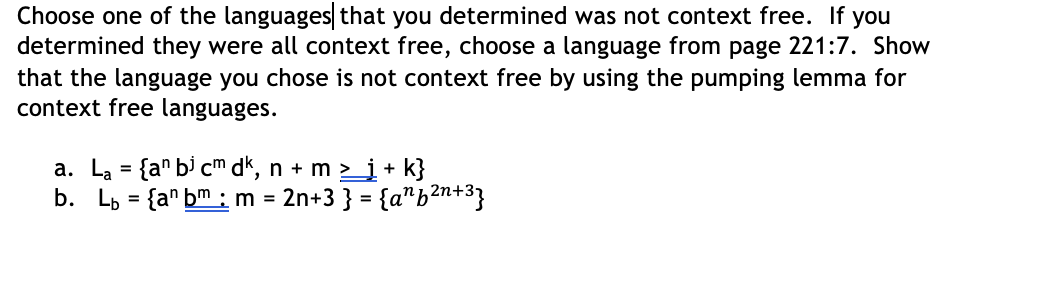 Solved Choose one of the languages that you determined was | Chegg.com