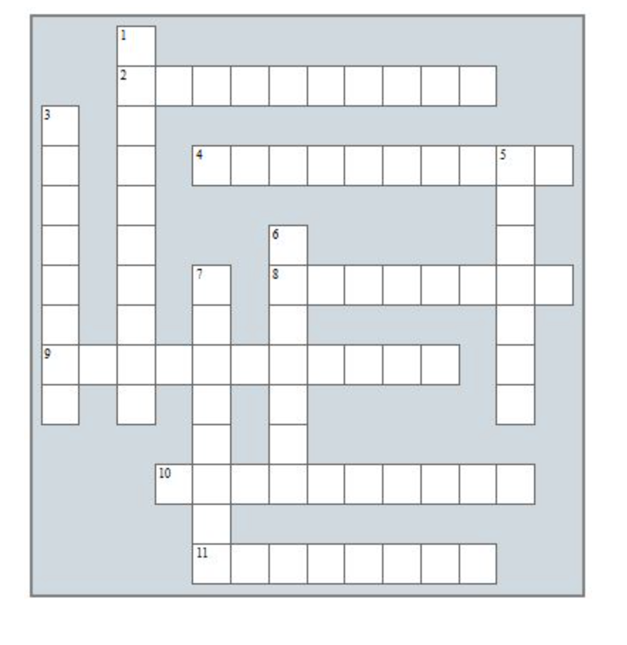 Solved pls help with this crossword i figured out a few but Chegg com