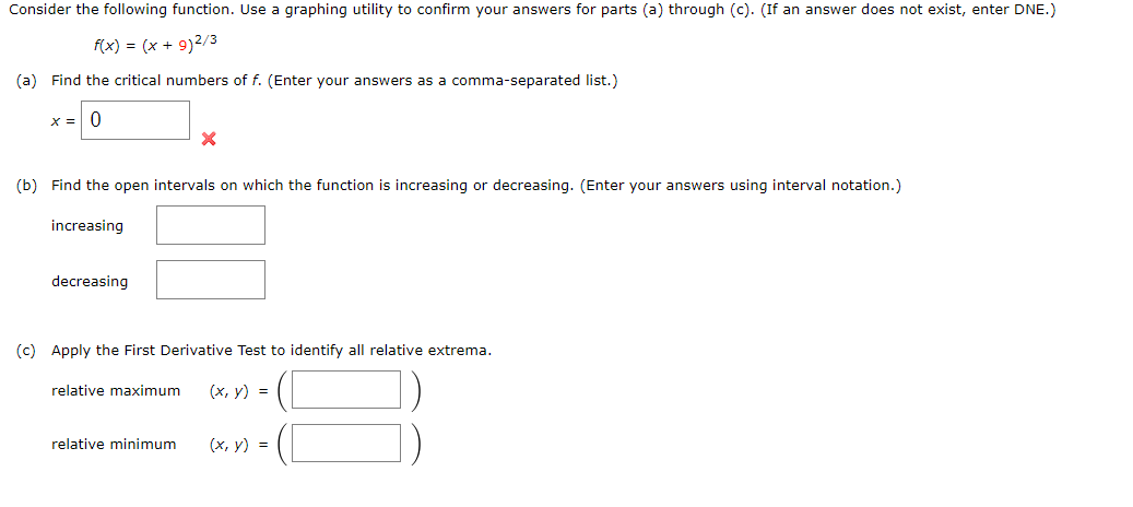 Solved Consider the following function. Use a graphing | Chegg.com