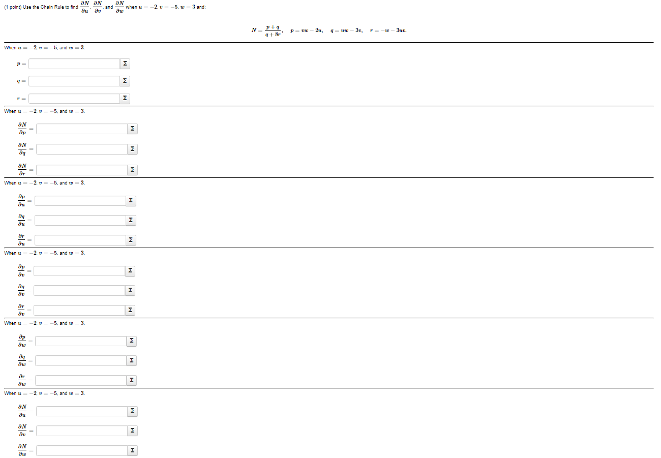 solved-1-point-use-the-chain-rule-to-find-n-u-n-v-chegg