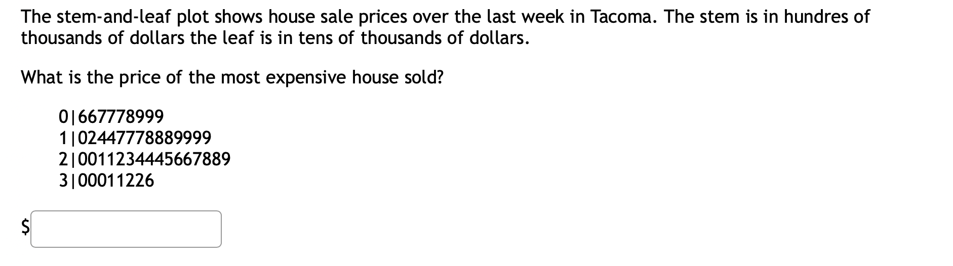 solved-the-stem-and-leaf-plot-shows-house-sale-prices-over-chegg