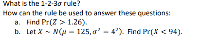 Solved What is the 1-2-3 rule? How can the rule be used to | Chegg.com