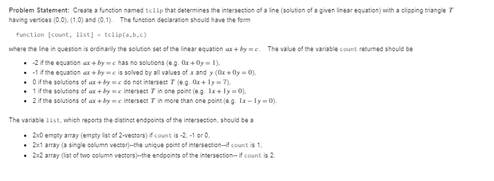 Solved Problem Statement: Create a function named tc1ip that | Chegg.com
