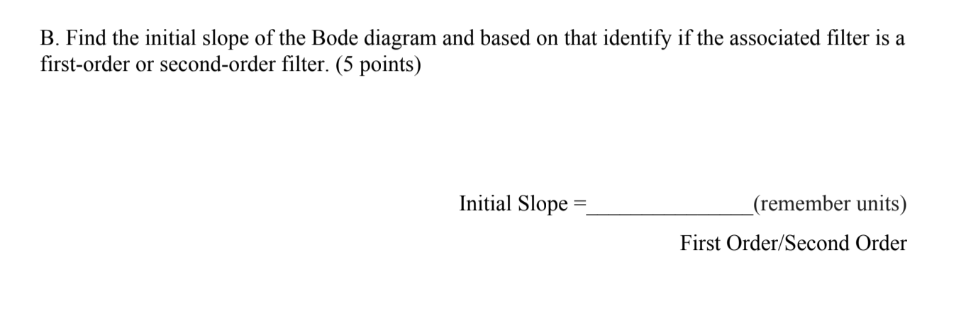 Solved Problem 3 (25 points) Assume the following Bode plot | Chegg.com