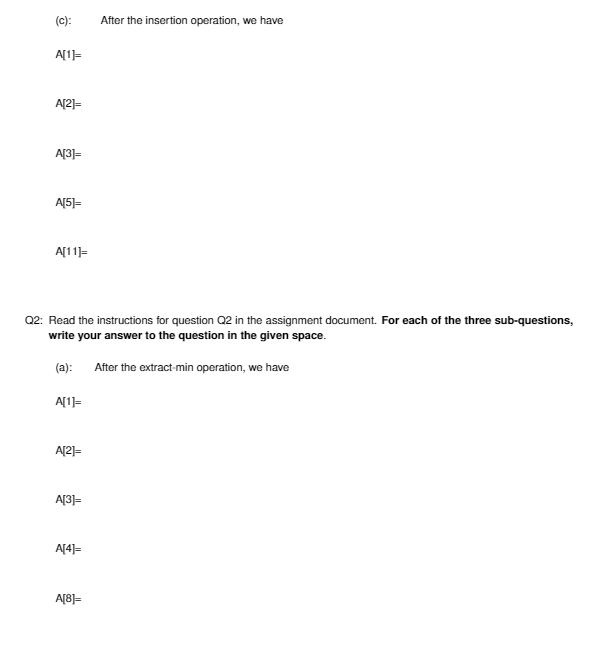 Solved Q1 (15 points) A max-heap with capacity 20 and size | Chegg.com