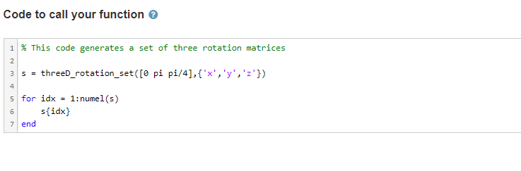 1 function R_set threeD_rotation_set(joint_angles, | Chegg.com