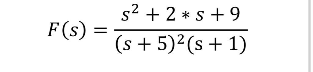 Solved Find the inverse laplace transform by separating it | Chegg.com