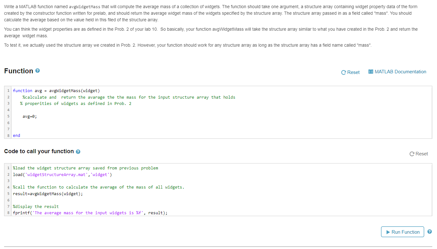 Solved calculate the average based on the value held in this | Chegg.com