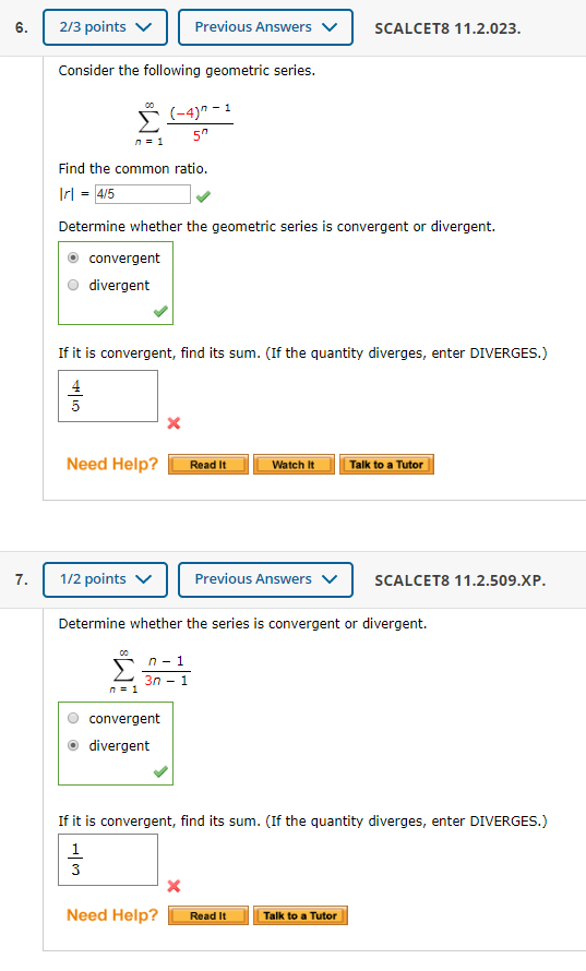1 9 Points Previous Answers Scalcet8 11 2 501 Xp Chegg Com