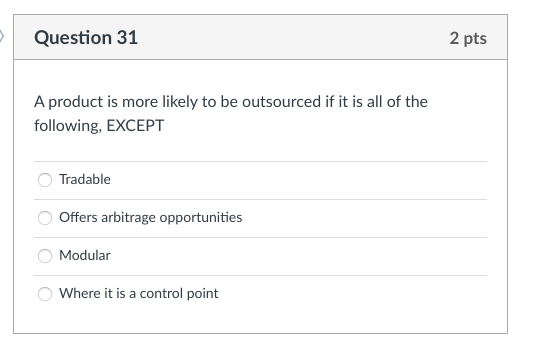 Solved Question 29 2 pts All of the following are components | Chegg.com