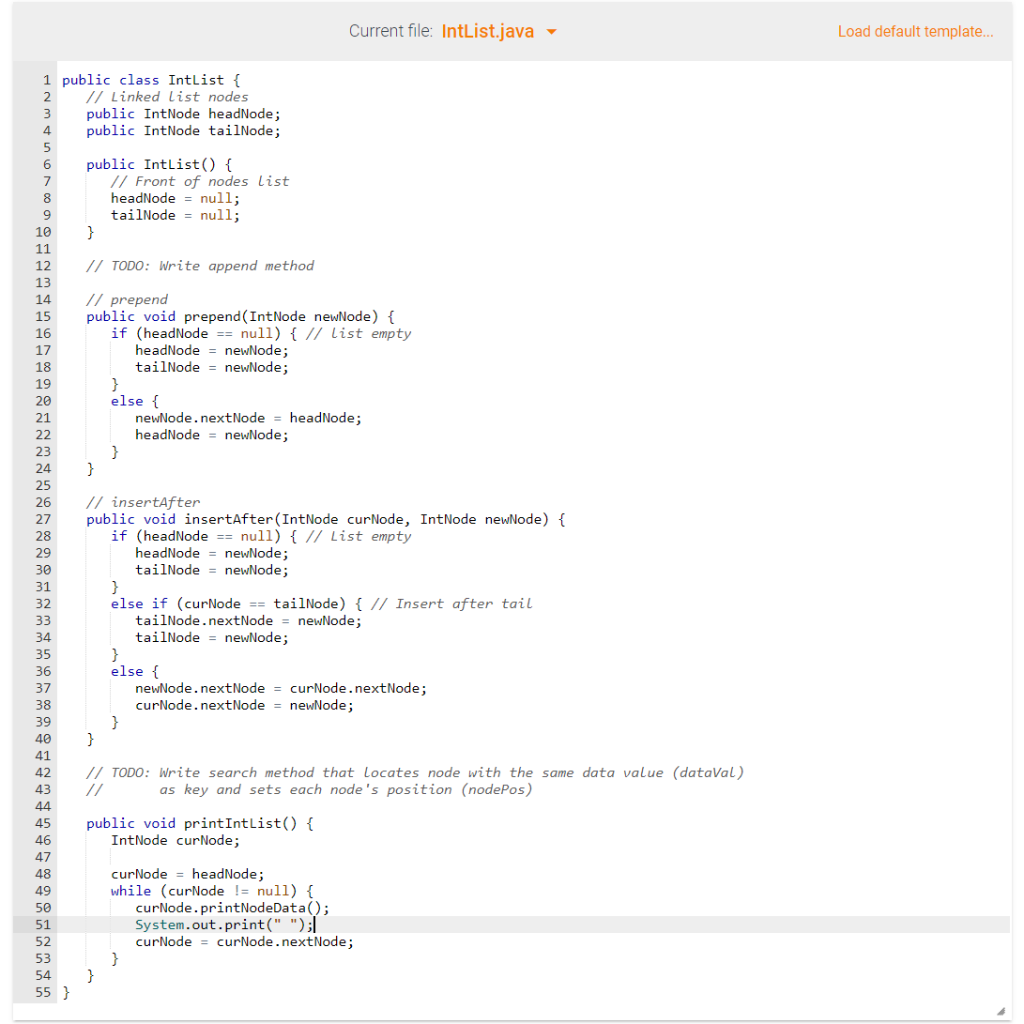 Solved if you could the code that needs to be add can it be | Chegg.com