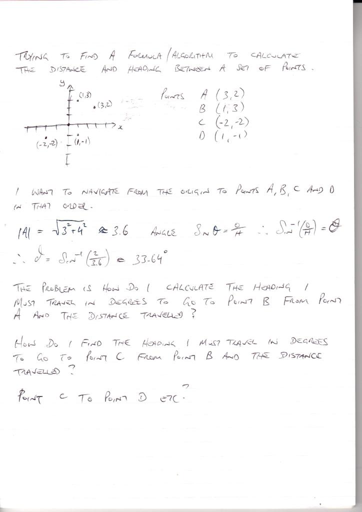 Solved I need to find a formula/algorithm to calculate the | Chegg.com