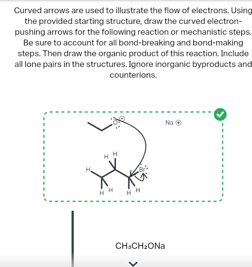 Solved Curved arrows are used to illustrate the flow of