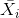 \bar{X_{i}}