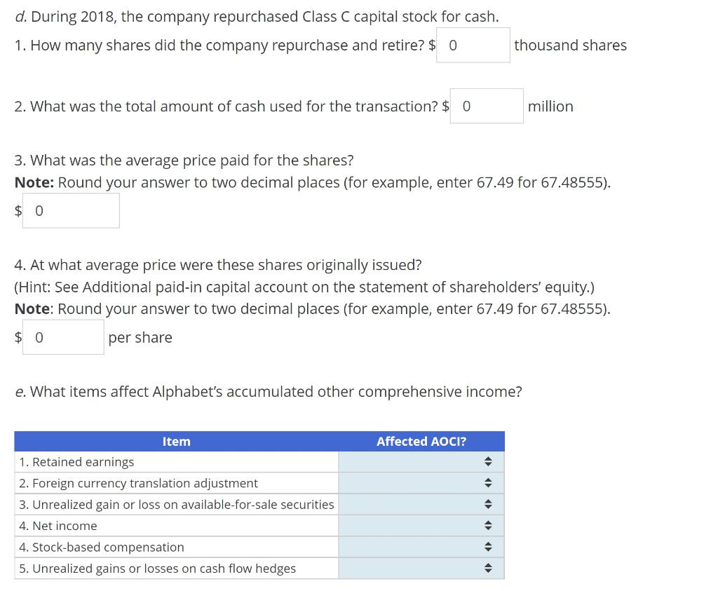 Analyzing and interpreting equity accounts and chegg