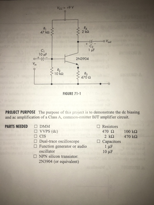 2 kn 47 1 uF 10 uF 2N3904 470 FIGURE 711 PROJECT