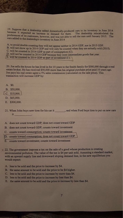 Solved Could you please answer these questions for me , I'm | Chegg.com