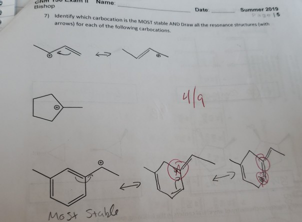 Solved Name: Bishop Date: Summer 2019 Page 15 7) Identify | Chegg.com