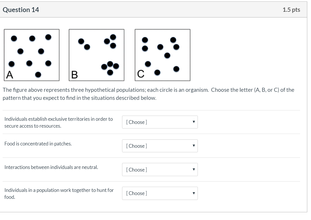 Solved Question 14 1.5 pts The figure above represents three | Chegg.com