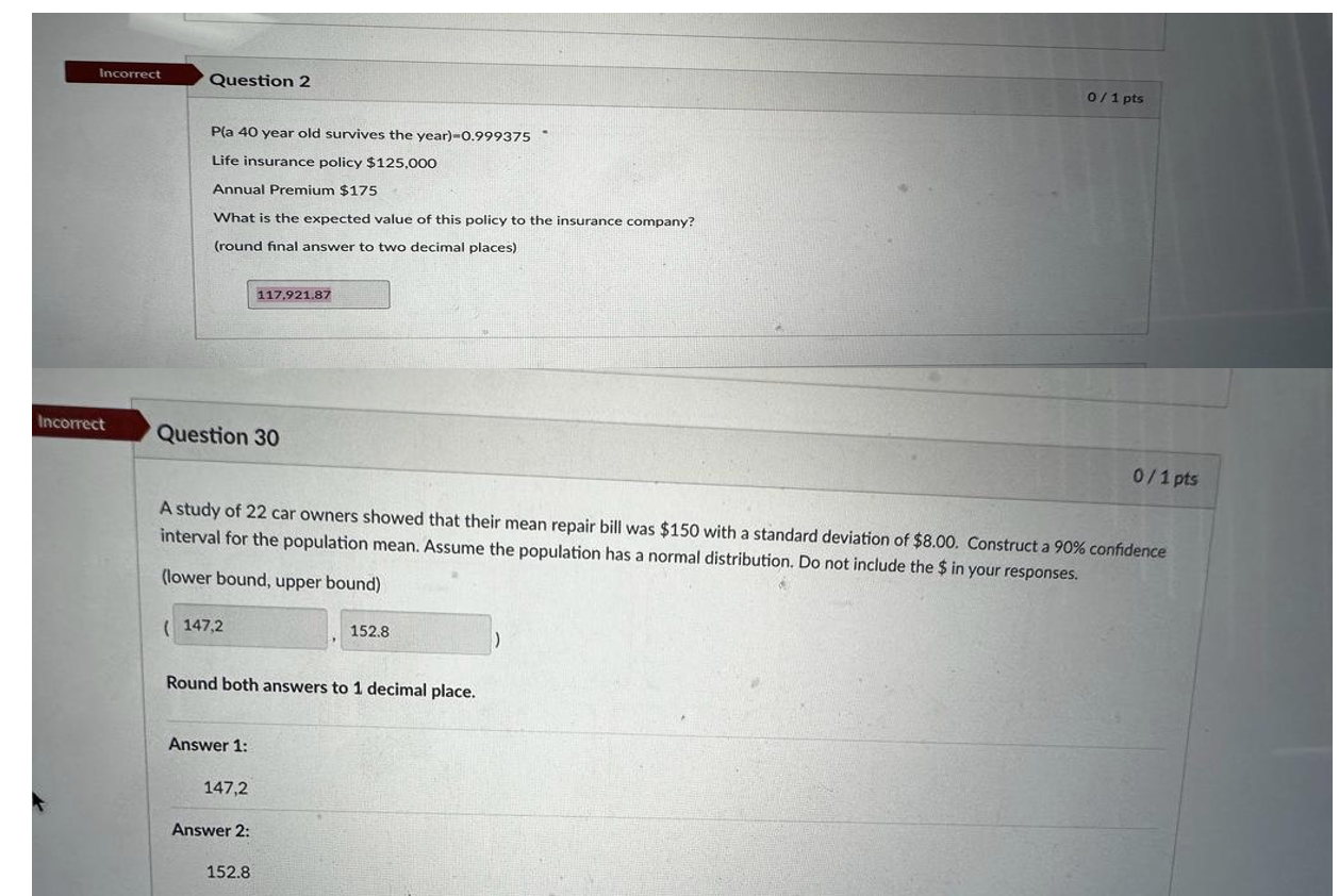 Solved P(a 40 year old survives the year)=0.999375 - Life | Chegg.com