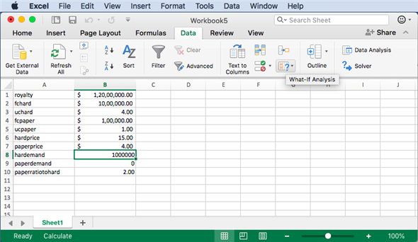 microsoft excel data analysis and business modeling answers