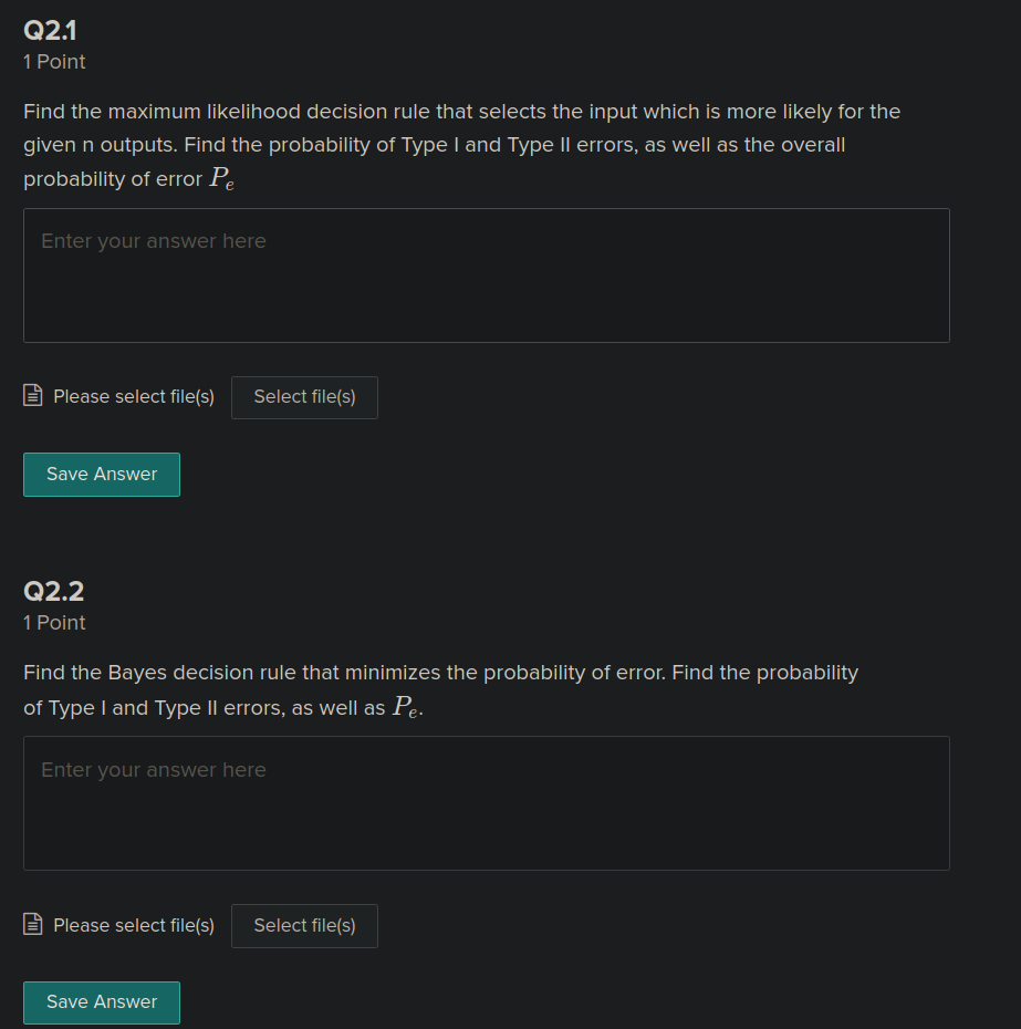 Solved Q2 Error control coding 3 Points - A binary | Chegg.com