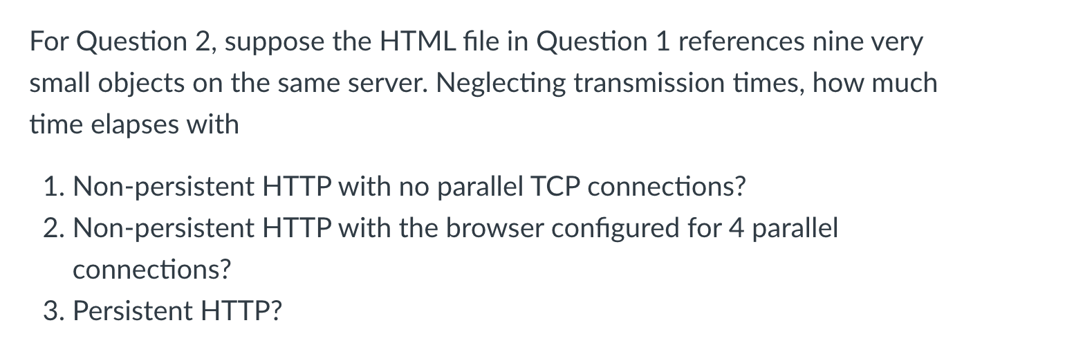 Solved For Question 2, suppose the HTML file in Question 1 | Chegg.com