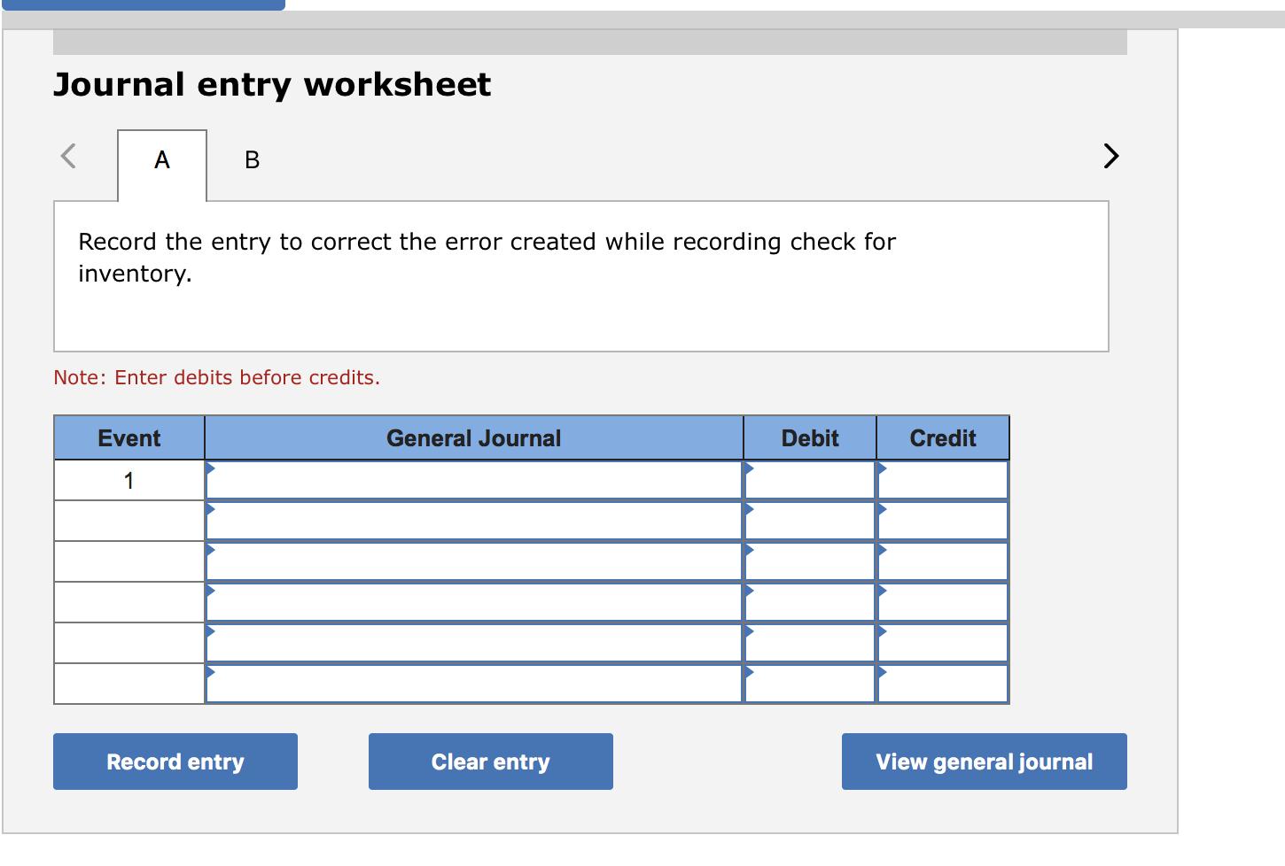Solved Required information [The following information