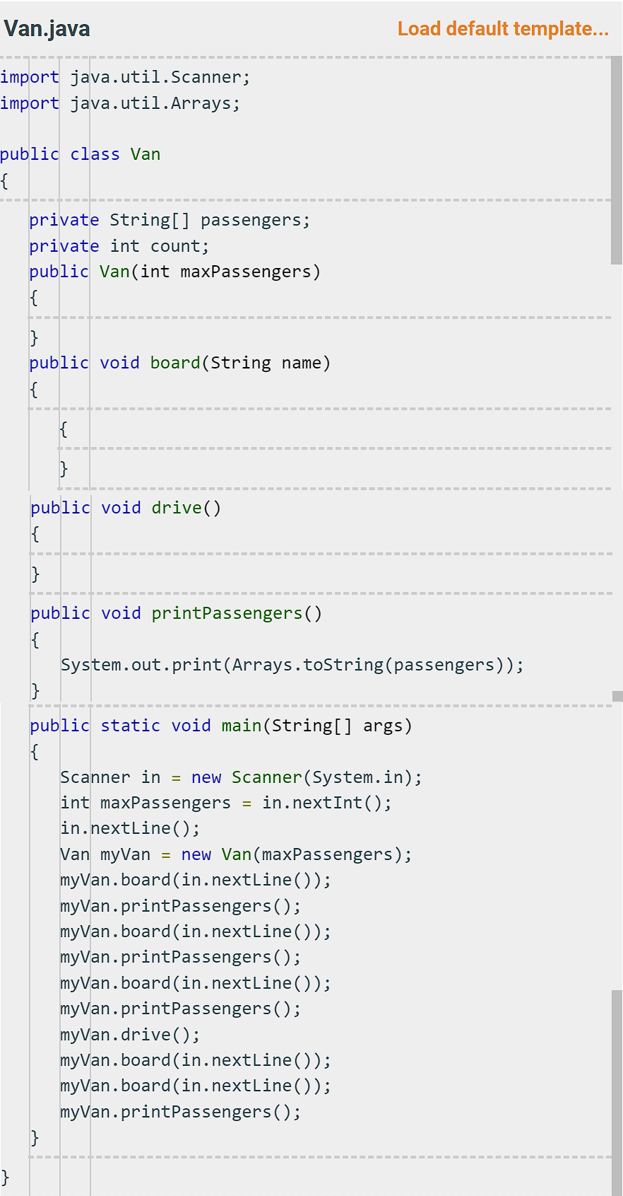 Solved PARTICIPATION ACTIVITY 8.17.4: Arrange code to keep a | Chegg.com