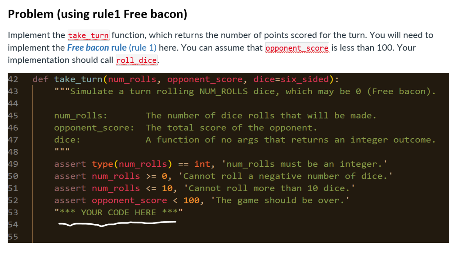 Solved Python *Please tell me how to write code for def | Chegg.com