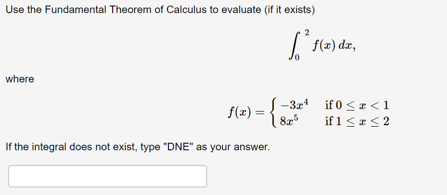 Solved Use The Fundamental Theorem Of Calculus To Evaluate | Chegg.com