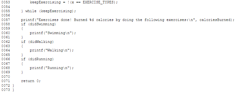Solved You should do a walkthrough on the following code. It | Chegg.com
