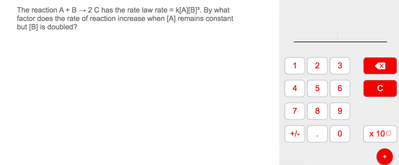 the rate law of reaction a 2b c 2d will be